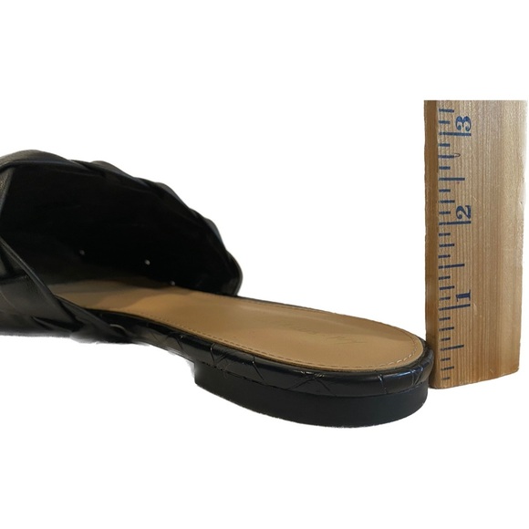 LIKE NEW Circus NY by Sam Edelman Black Olena Woven Slip on Mules Size 9.5 - Picture 8 of 9